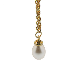 84070 Necklace Gold Fantasy/Freshwater Pearl 27.6 inch