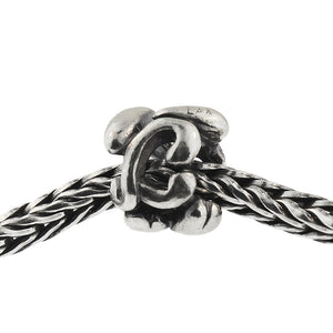 Trollbeads 11144L Letter Bead L, Silver