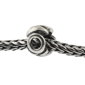 Trollbeads 11144O Letter Bead O, Silver