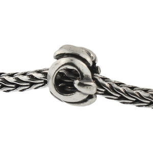 Trollbeads 11144Q Letter Bead Q, Silver