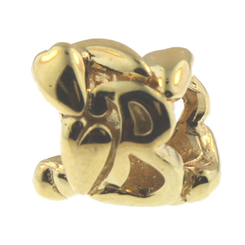 Trollbeads 21144B Letter Bead B, Gold