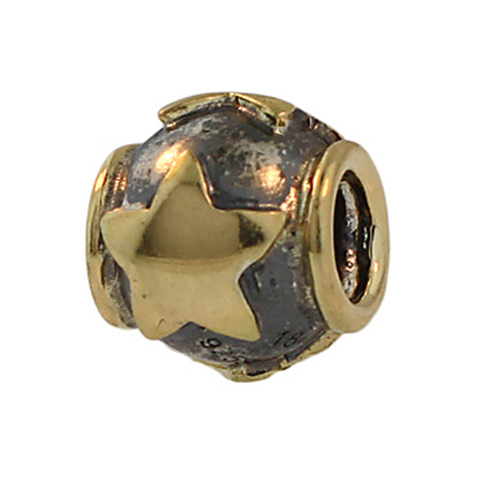 Trollbeads 41809 Stars, Silver & Gold