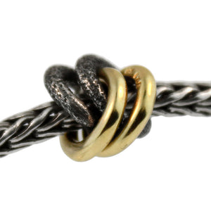 Trollbeads 41810 2+2, Silver & Gold