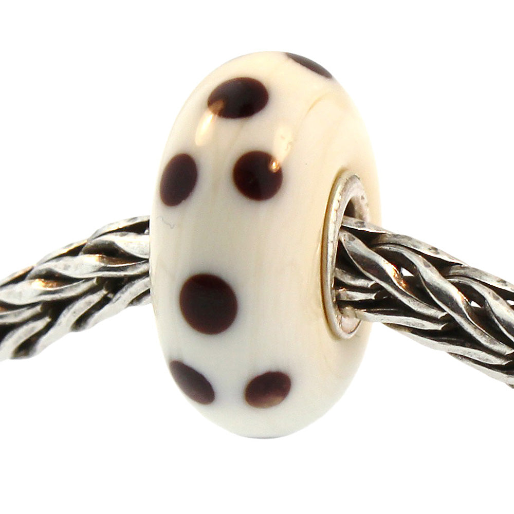 Trollbeads 61146 Brown Dot