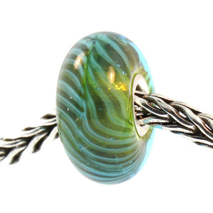 Trollbeads 61350 Blue-Green Feather