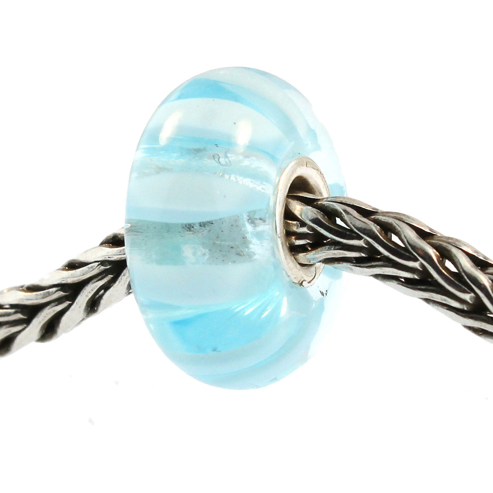 Trollbeads 61365 Light Blue Stripe