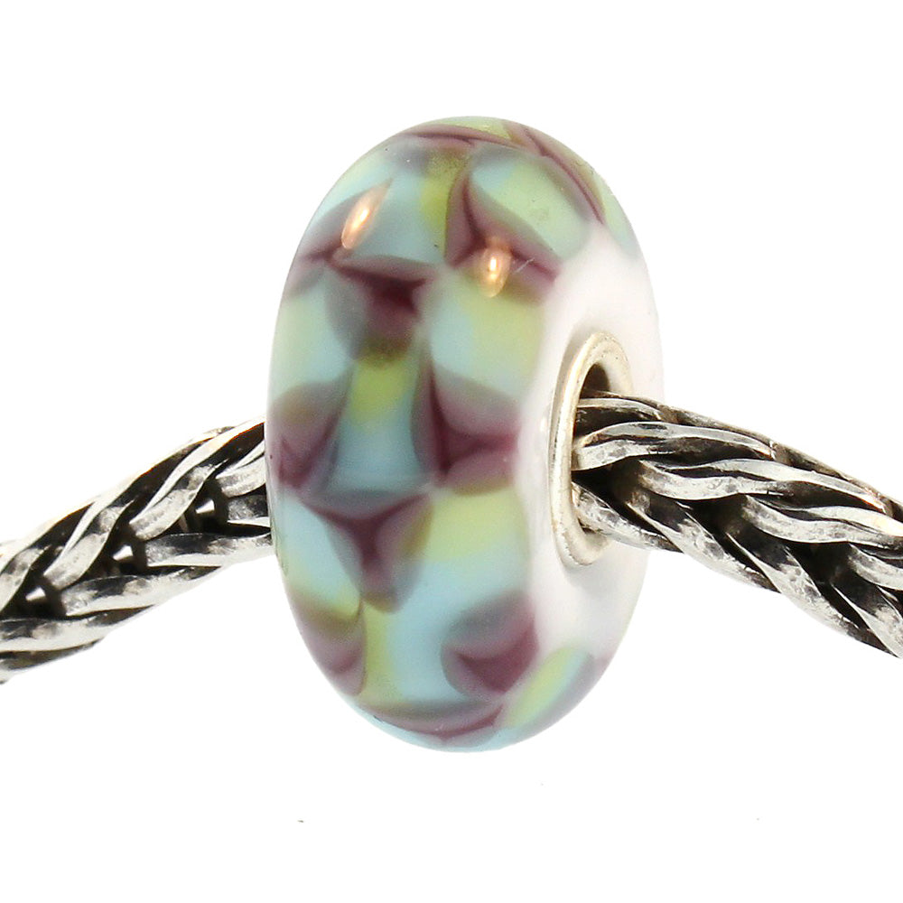 Trollbeads 61368 Turquoise/Purple Chess